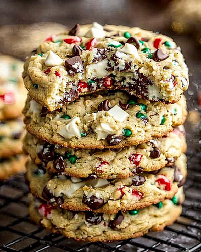 Winter Wonderland Chocolate Chip Christmas Cookies: Festive Holiday Treat Recipe