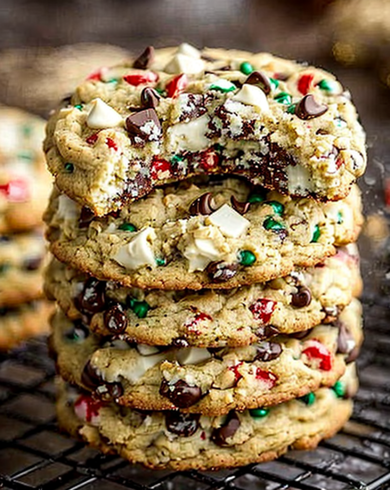 Winter Wonderland Chocolate Chip Christmas Cookies: Festive Holiday Treat Recipe