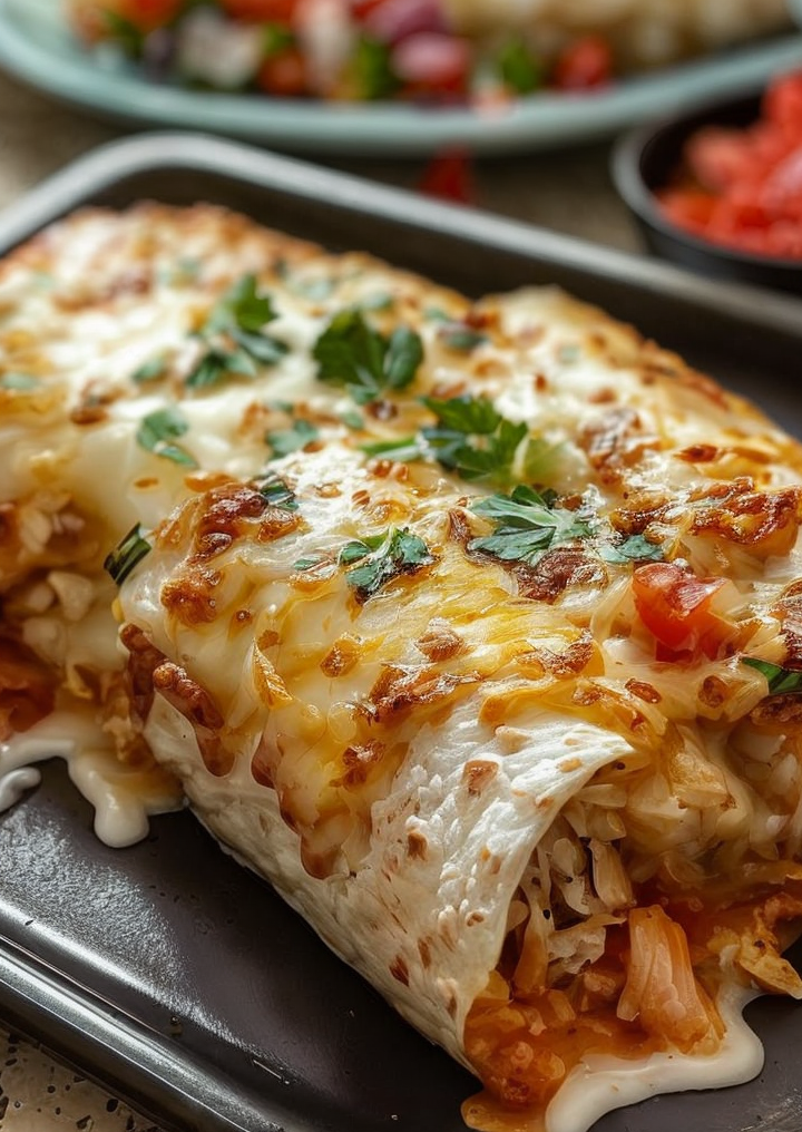 Ultimate Baked Chicken Chimichangas – Easy Family Favorite