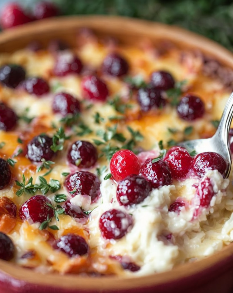 Quick Baked Cranberry Cream Cheese Dip – Ready in 30 Minutes
