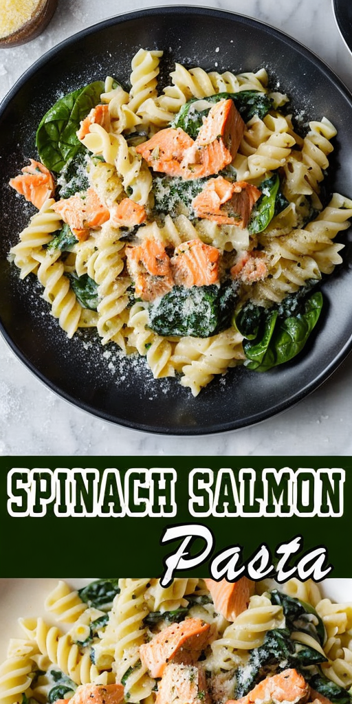 Best Creamy Spinach Salmon Pasta – Ready in 30 Minutes