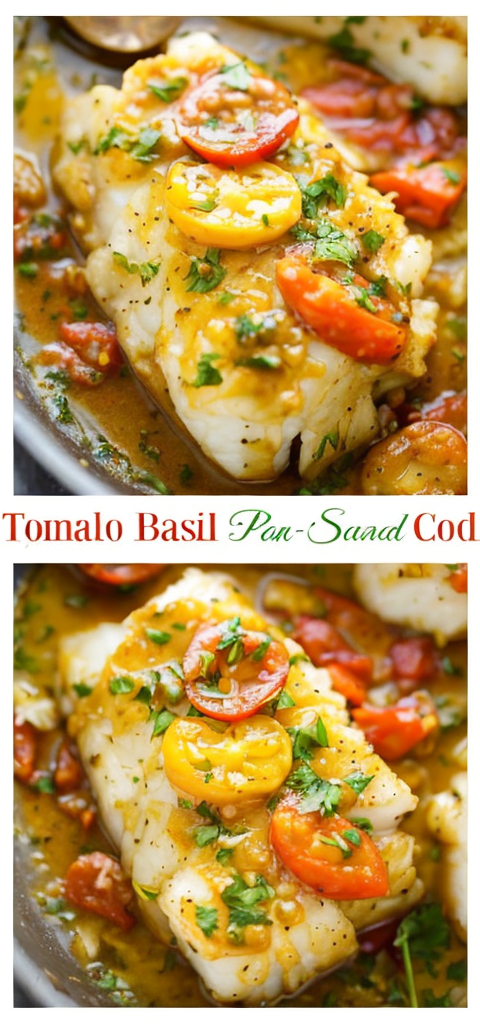 Best Pan-Seared Cod in Sauce – Ready in 30 Minutes