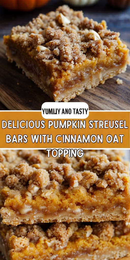 Best Pumpkin Streusel Bars – Family Favorite Dessert