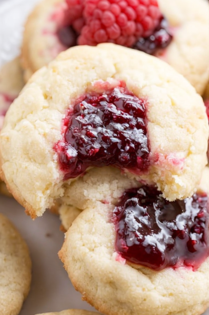 Best Raspberry Cheesecake Thumbprint Cookies – Ready in 30