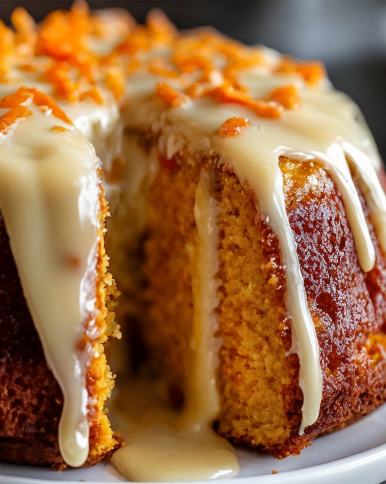 Easy Carrot Pound Cake Recipe – Perfect for Dessert 🥕🍰