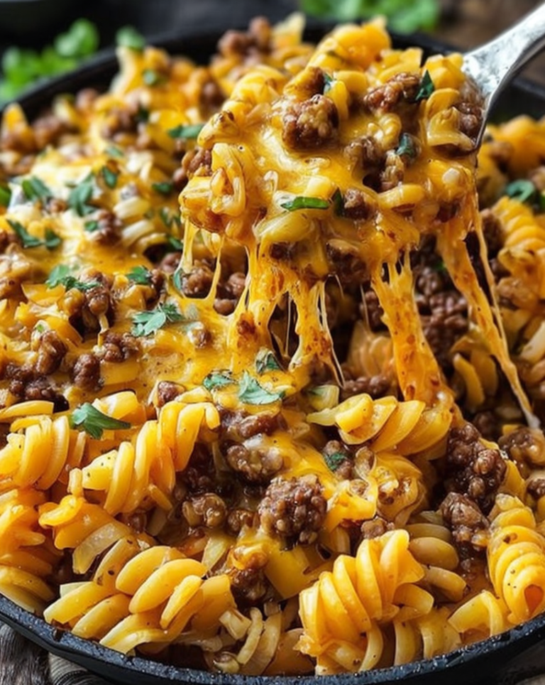 Creamy Cheesy Beef Taco Pasta Recipe for Delicious Weeknight Dinner