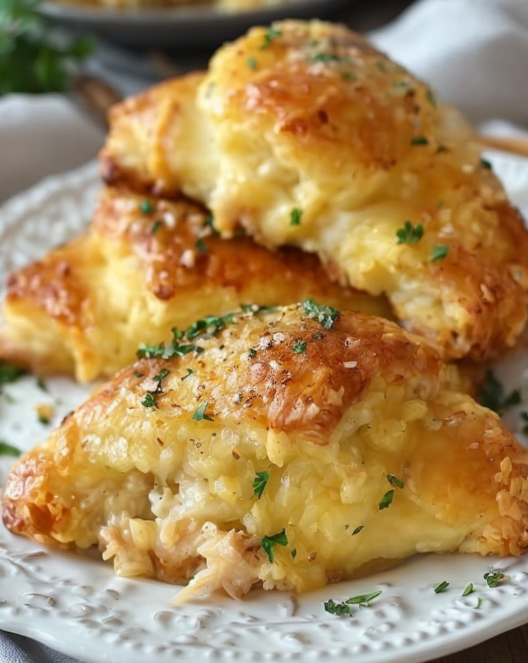 Easy Chicken Stuffed Crescent Rolls (Family Favorite)