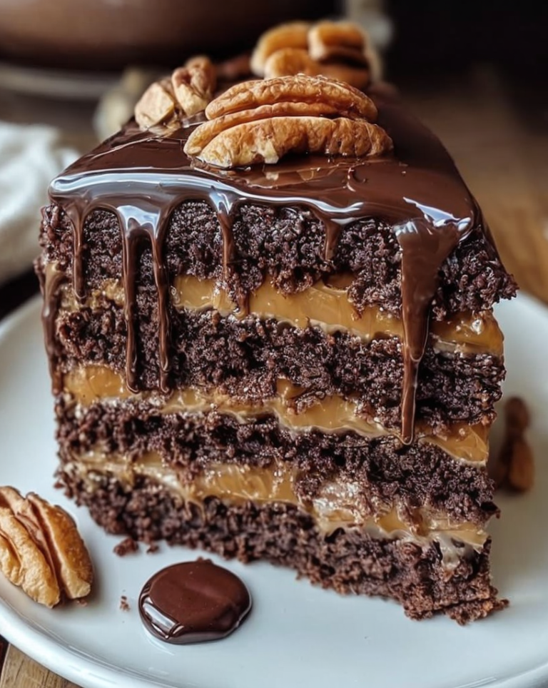 Ultimate Chocolate Turtle Dream Cake – Easy Family Favorite