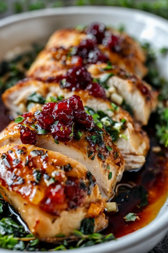 Ultimate Cranberry & Spinach Stuffed Chicken Breasts with Brie – Family Favorite