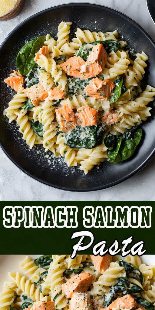 Easy Creamy Spinach Salmon Pasta – Ready in 30 Minutes