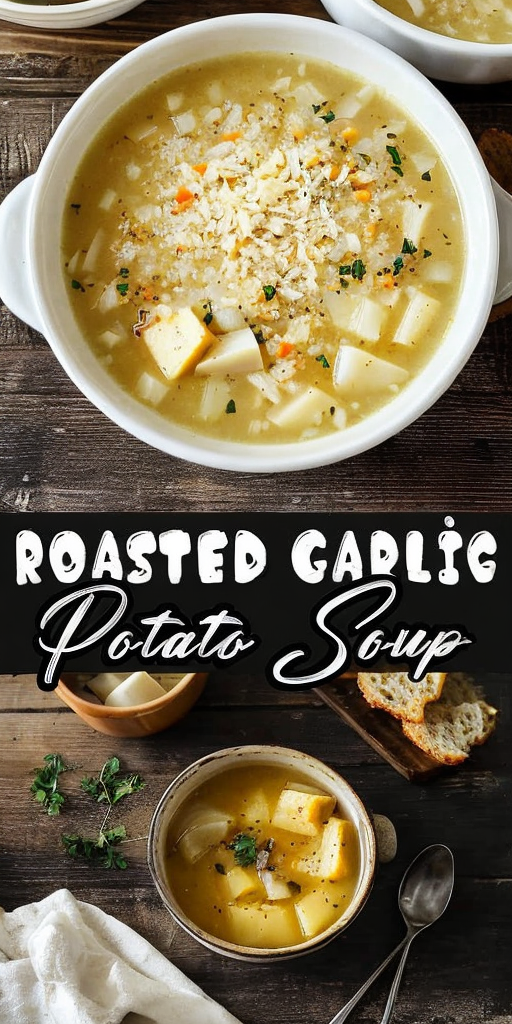 Easy Homemade Roasted Garlic Soup – Ready in 30 Minutes