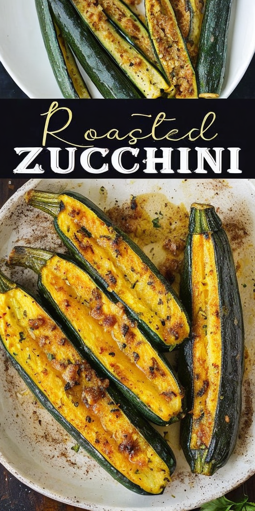 Easy Oven-Roasted Zucchini Slices – Ready in 30 Minutes