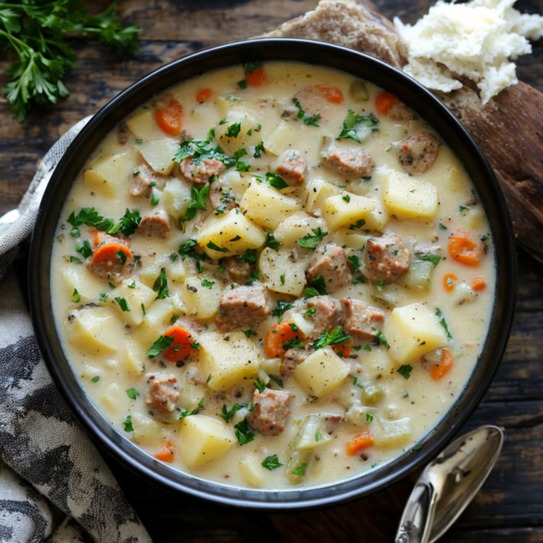 Easy Potato and Sausage Chowder Ready in 30 Minutes