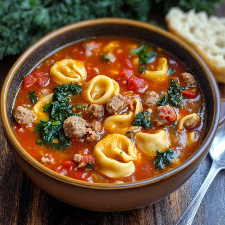 Easy Sausage and Tortellini Soup – Ready in 30 Minutes