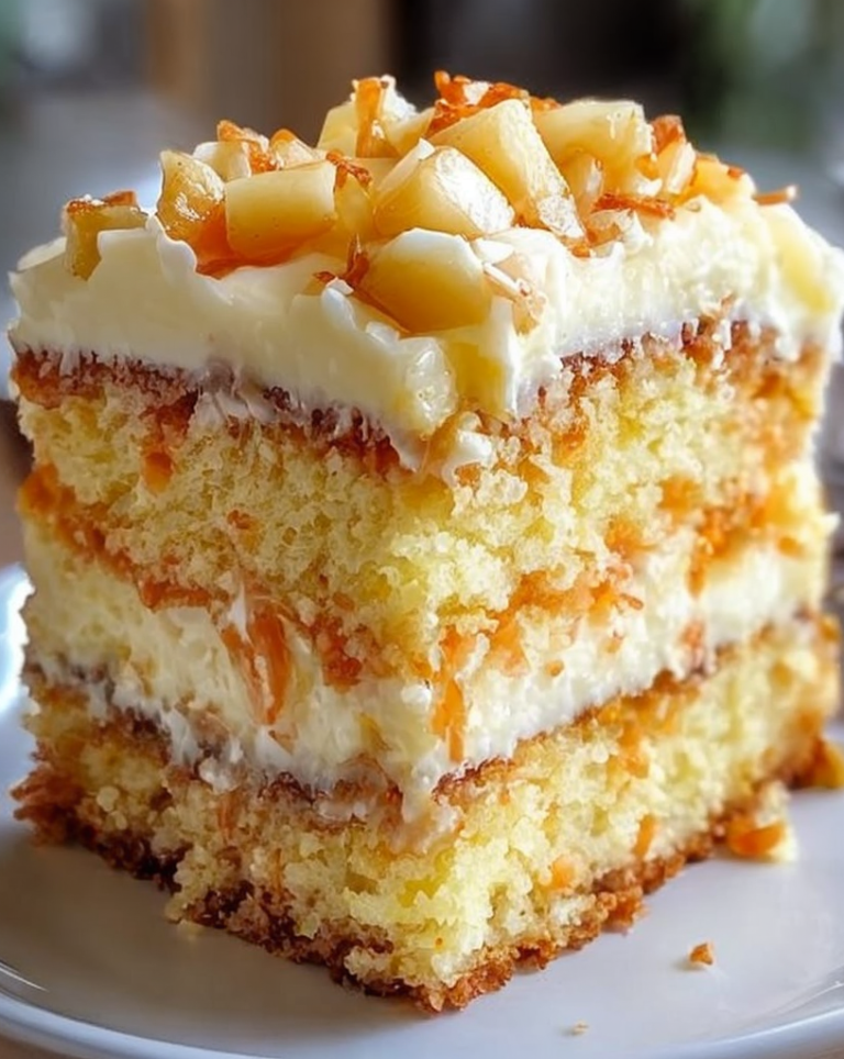 Easy Heavenly Carrot Apple Cake – Family Favorite