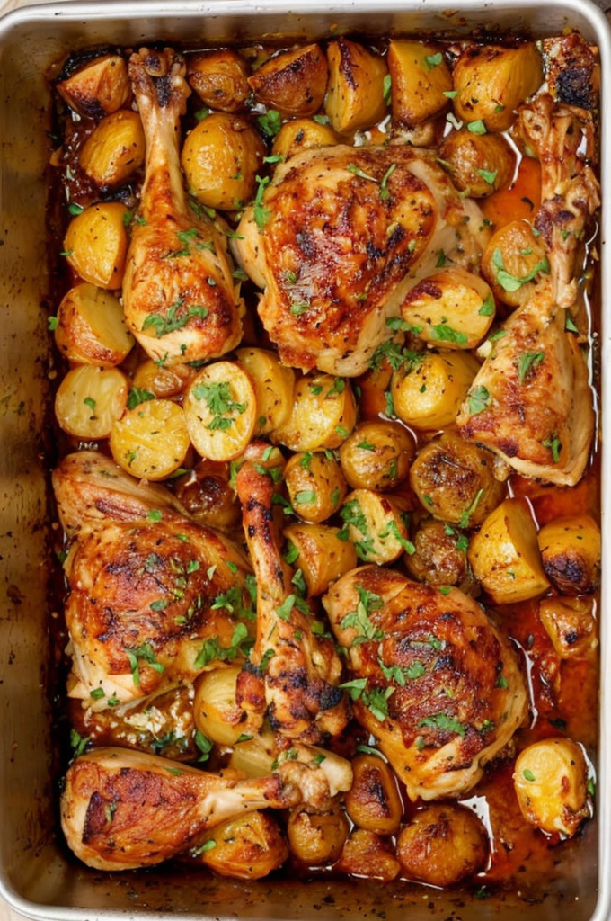 Irresistible Garlic Butter Herb Roasted Chicken Recipe for Dinner Bliss