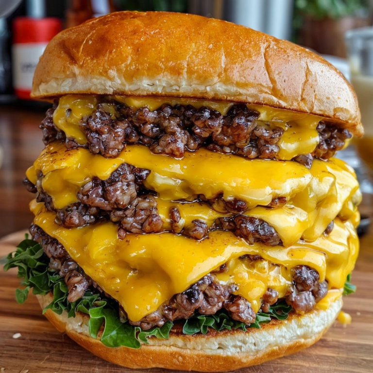 Ultimate Juicy Garlic Double Steakburgers – Ready in 30 Minutes