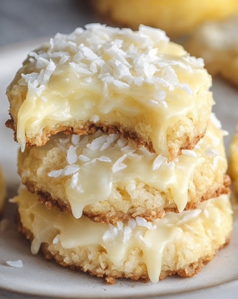 Indulge in These Tantalizing Lemon Coconut Cheesecake Cookies