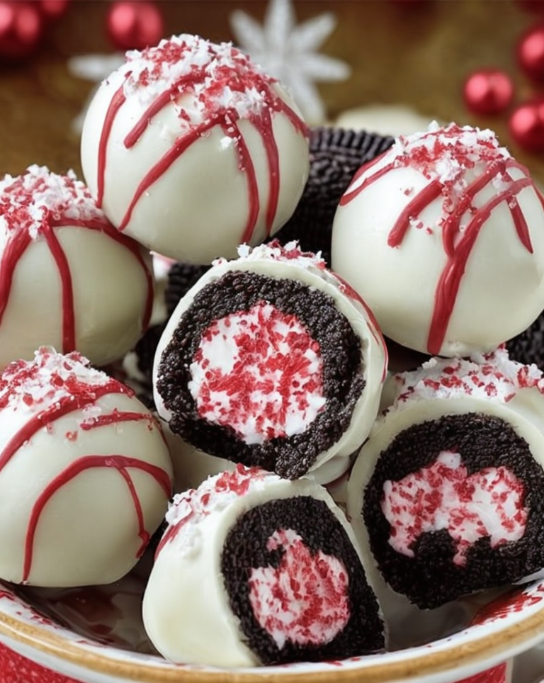 How to Make No-Bake Peppermint Oreo Truffles for Holidays