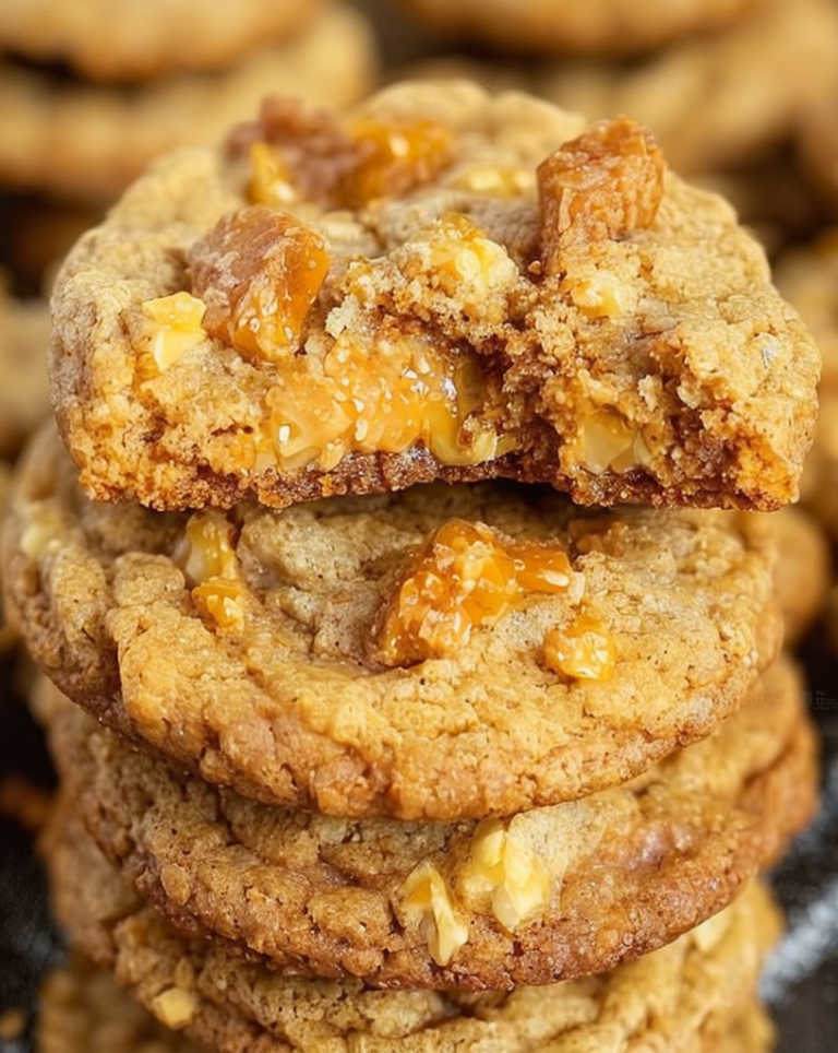 Ultimate Peanut Butter Butterfinger Cookies – Soft & Chewy Delight