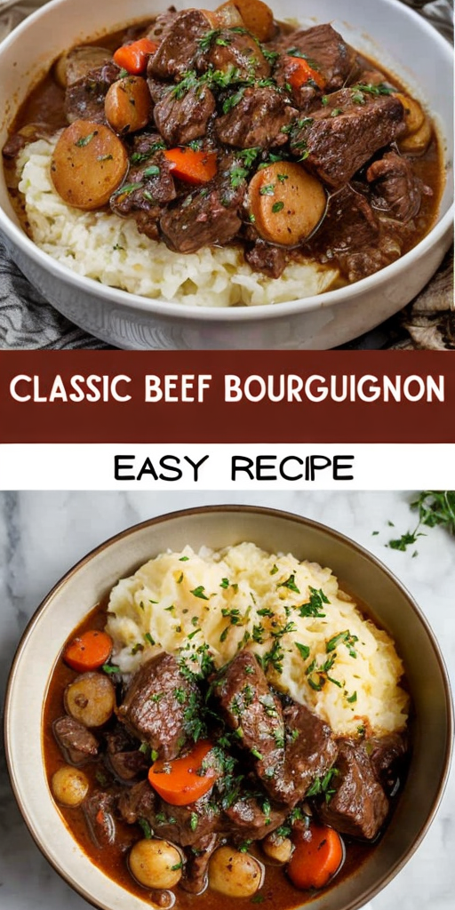 Perfect Classic Beef Bourguignon – Family Favorite Recipe