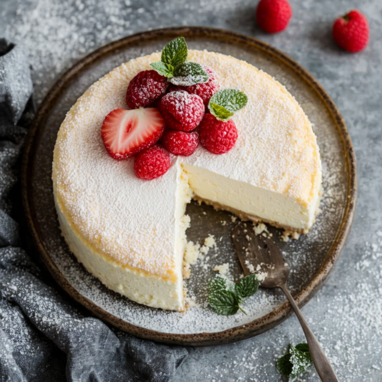 Perfect Japanese Cotton Cheesecake – No-Bake & Fluffy