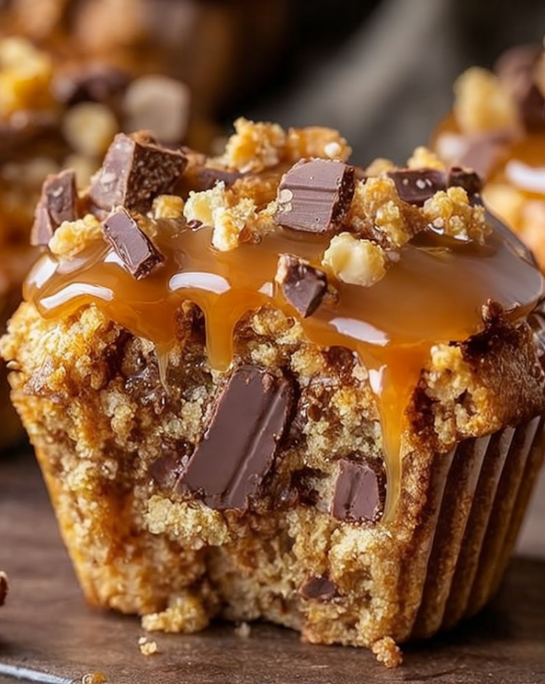 Indulgent Salted Caramel Chocolate Chunk Muffins: A Delicious Treat
