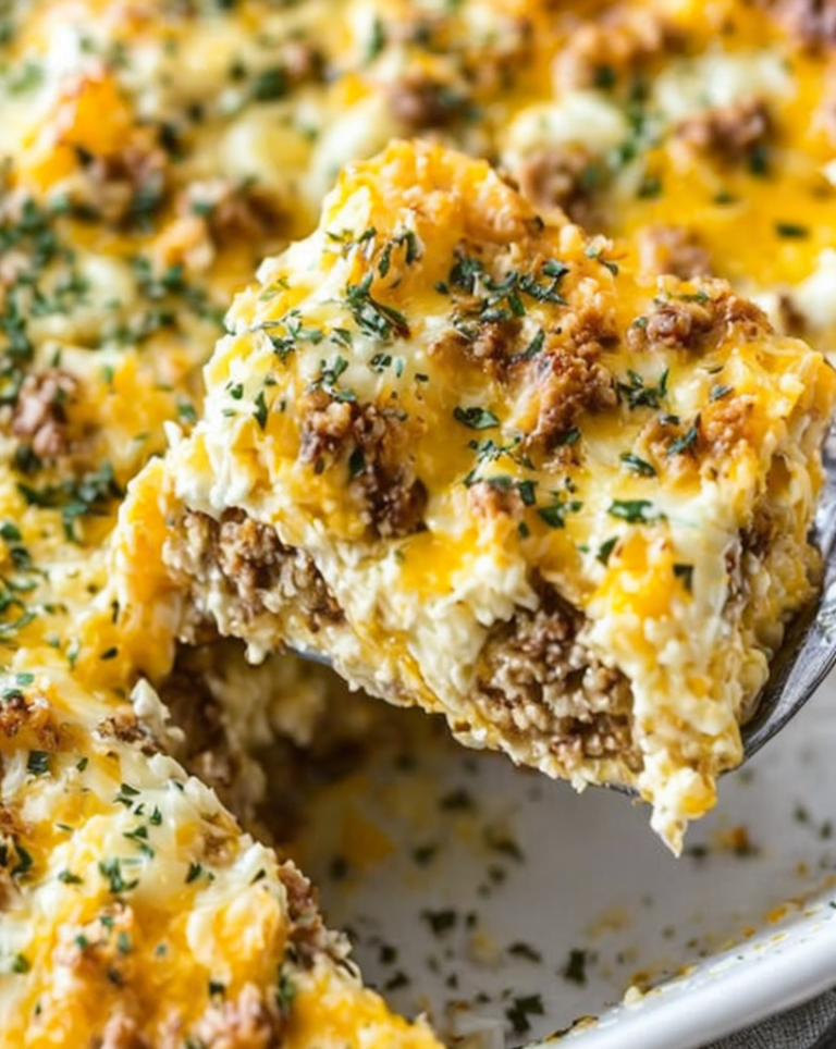 Ultimate Savory Breakfast Sausage and Cheese Casserole – Family Favorite
