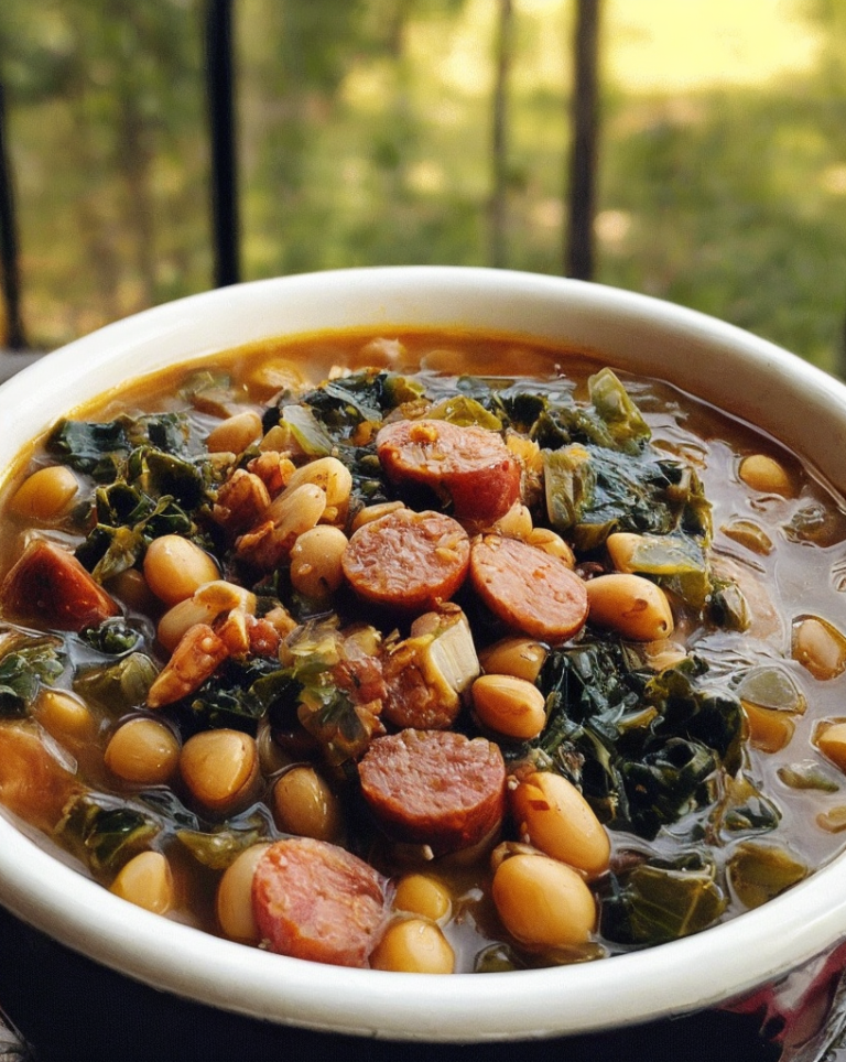 Ultimate Southern Soul Food Bean and Sausage Soup (Family Favorite)