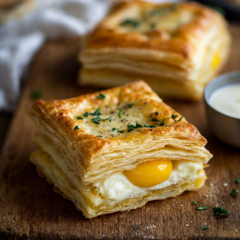 Ultimate Breakfast Stuffed Puff Pastry – Ready in 30 Mins