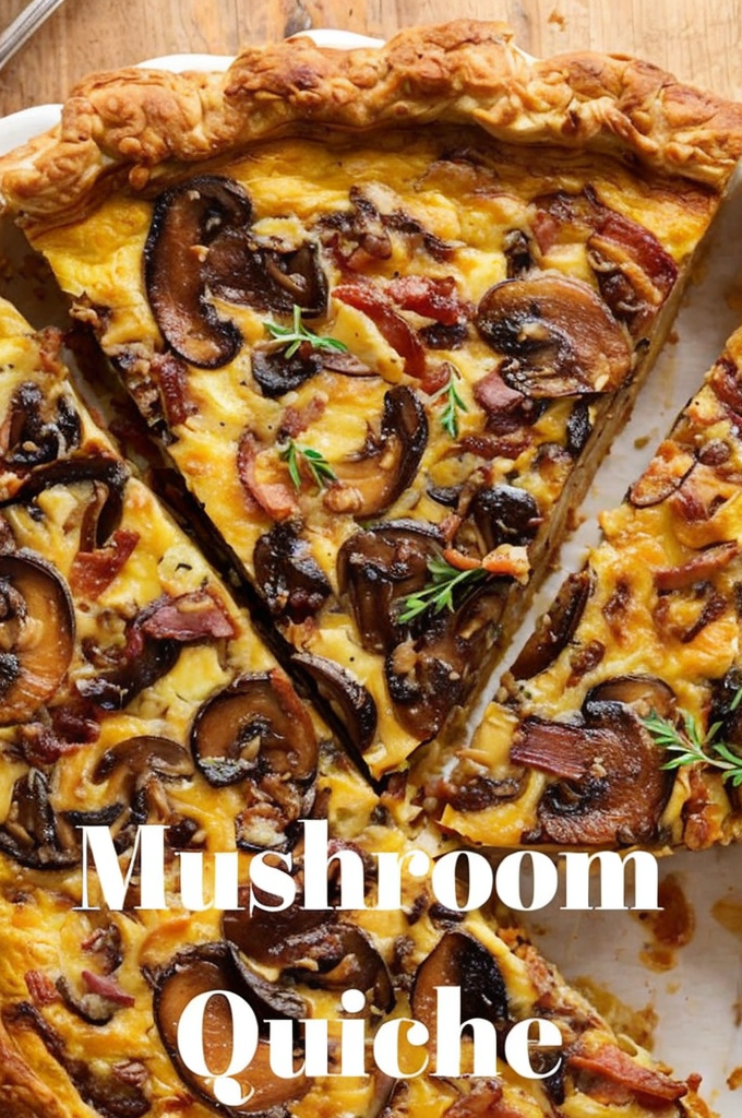 Ultimate Mushroom Quiche with Bacon: Ready in 30 Minutes
