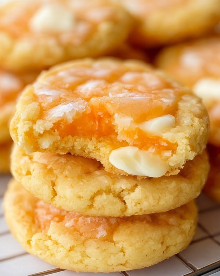 Delicious White Chocolate Creamsicle Orange Cookies Recipe Tutorial