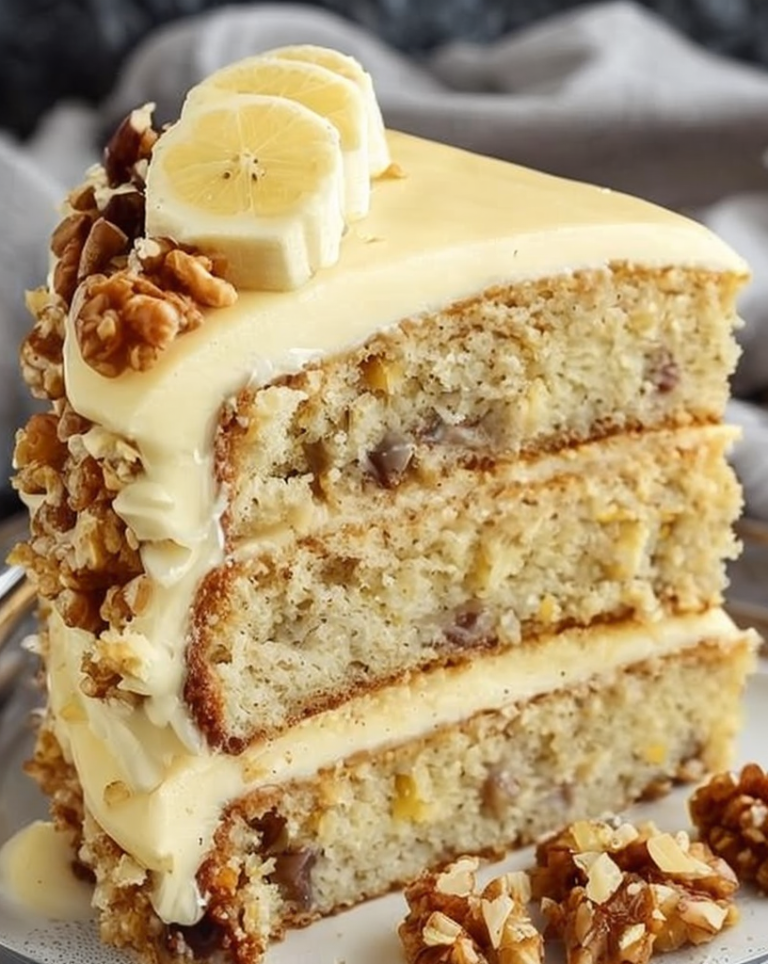Ultimate Banana Walnut Dream Cake – Family Favorite Recipe