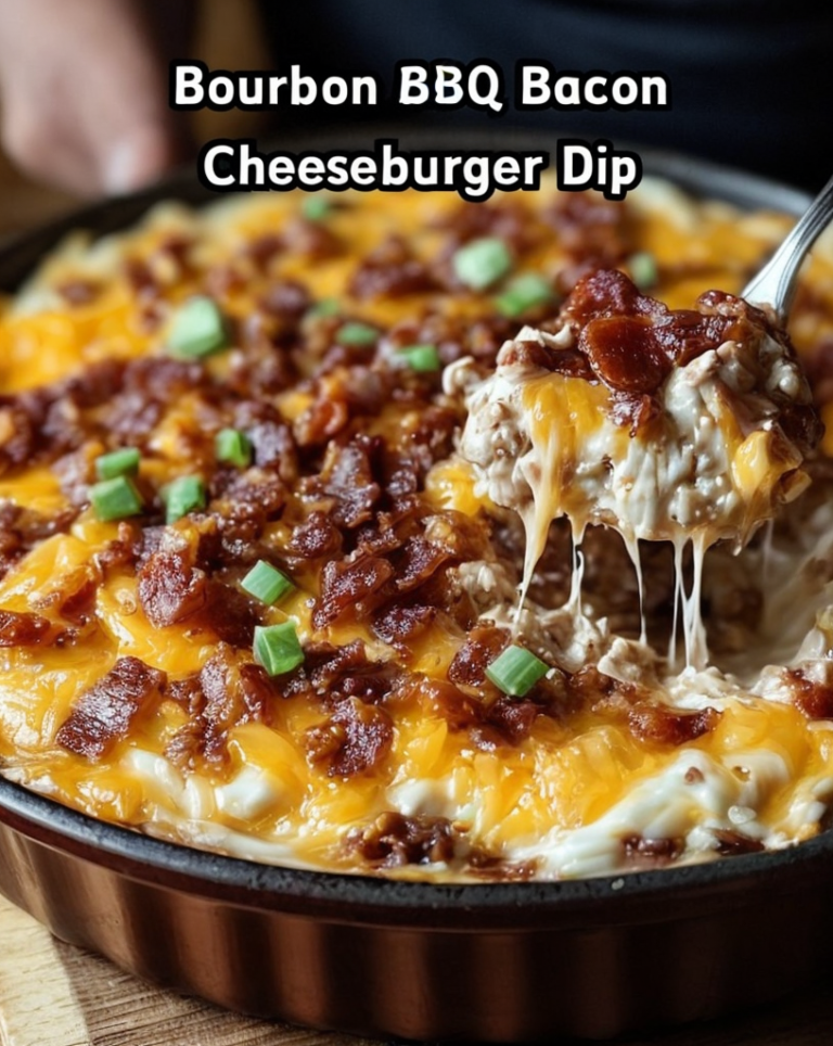 Ultimate Bourbon BBQ Bacon Cheeseburger Dip Ready in 30 Minutes