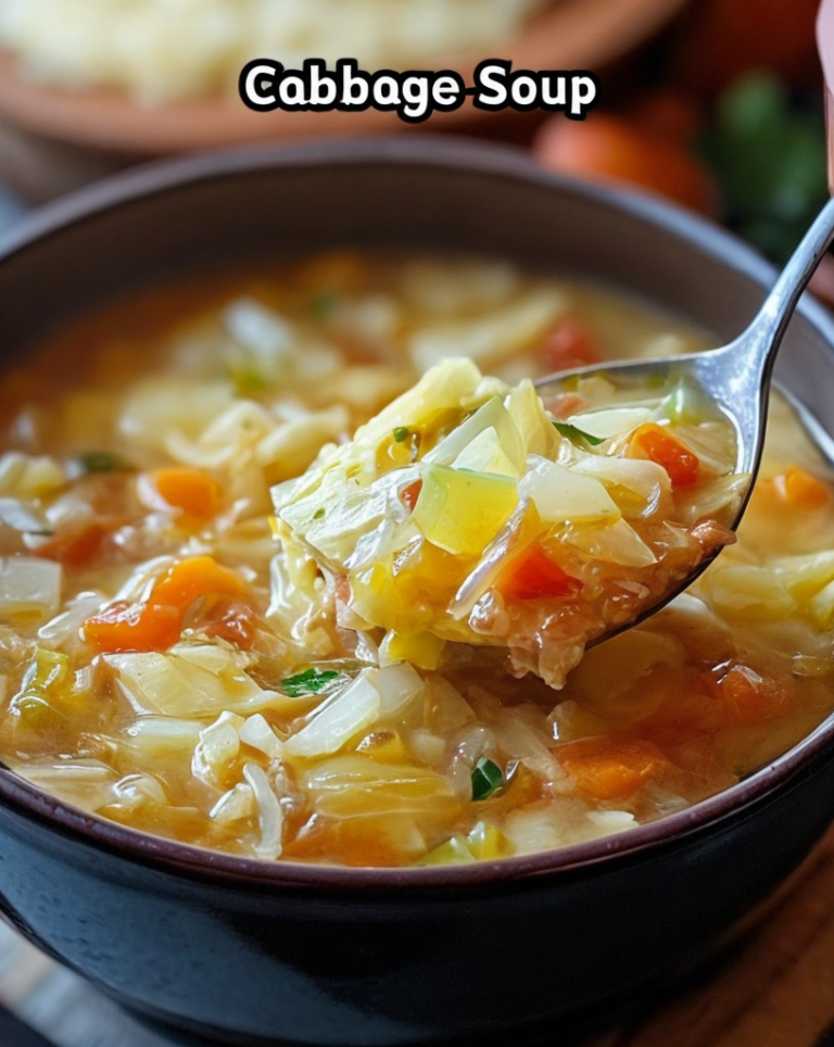 Easy Cabbage Soup – Ready in 30 Minutes