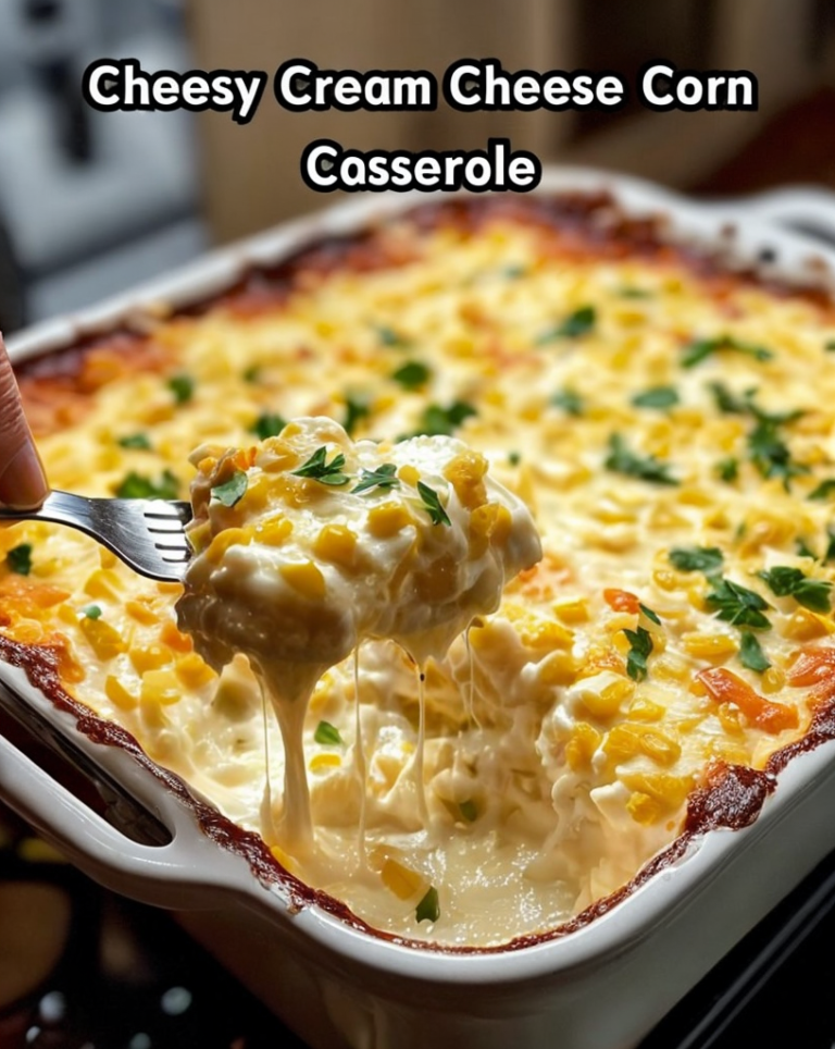 Easy Cheesy Cream Cheese Corn Casserole – Ready in 30 Minutes