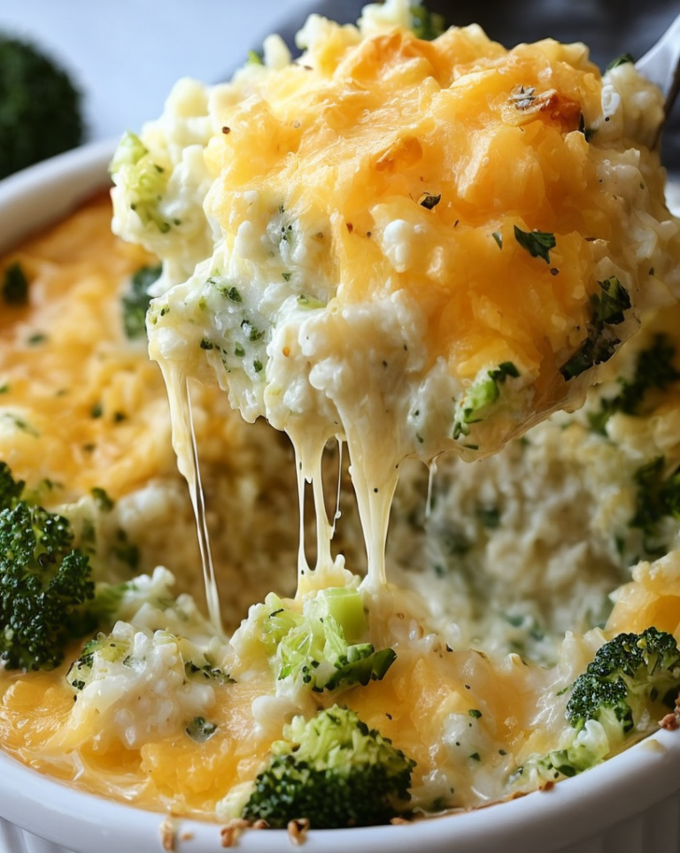 Quick Chicken Broccoli Rice Casserole – Family Favorite
