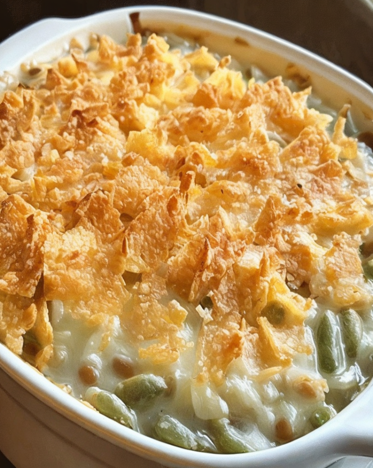 Easy Creamy Southern Green Bean Casserole Ready in 30 Minutes