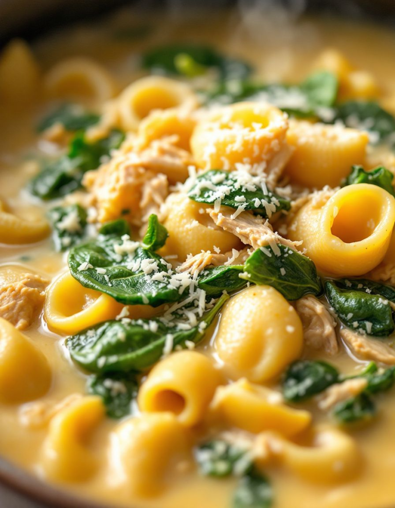 Easy Crock Pot Creamy Chicken Parmesan Soup Recipe