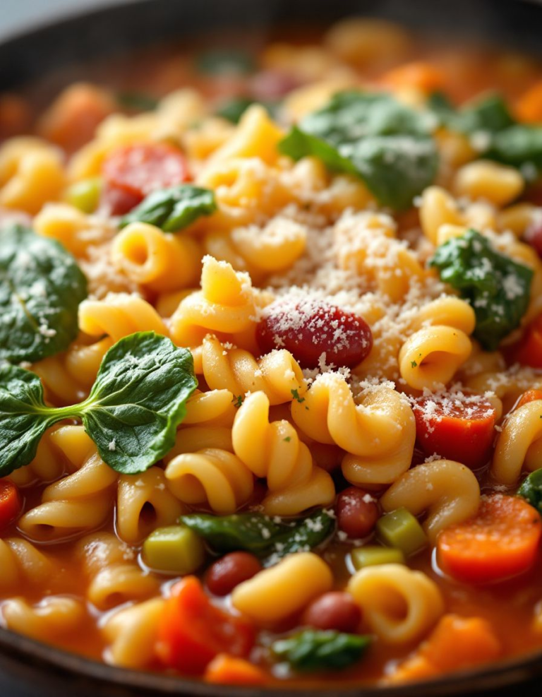 Easy Crockpot Pasta Fagioli – A Cozy Family Favorite