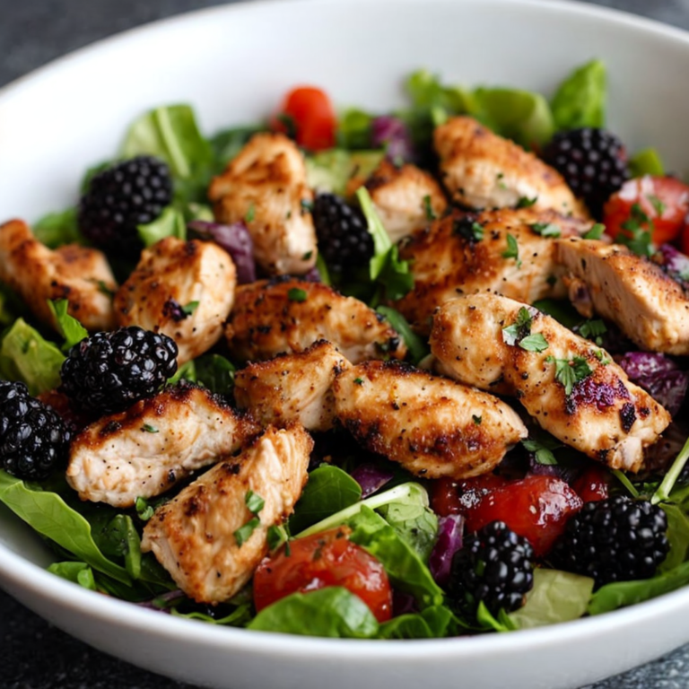 Easy Blackberry Chicken Salad – Ready in 30 Minutes
