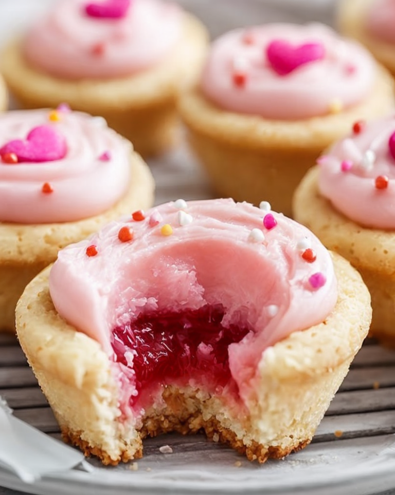 Elegant Strawberry Sugar Cookie Cups – Perfect for Entertaining