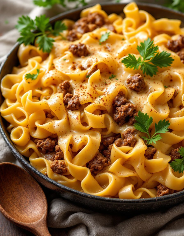 Best French Onion Beef and Noodles – Ready in 30 Minutes