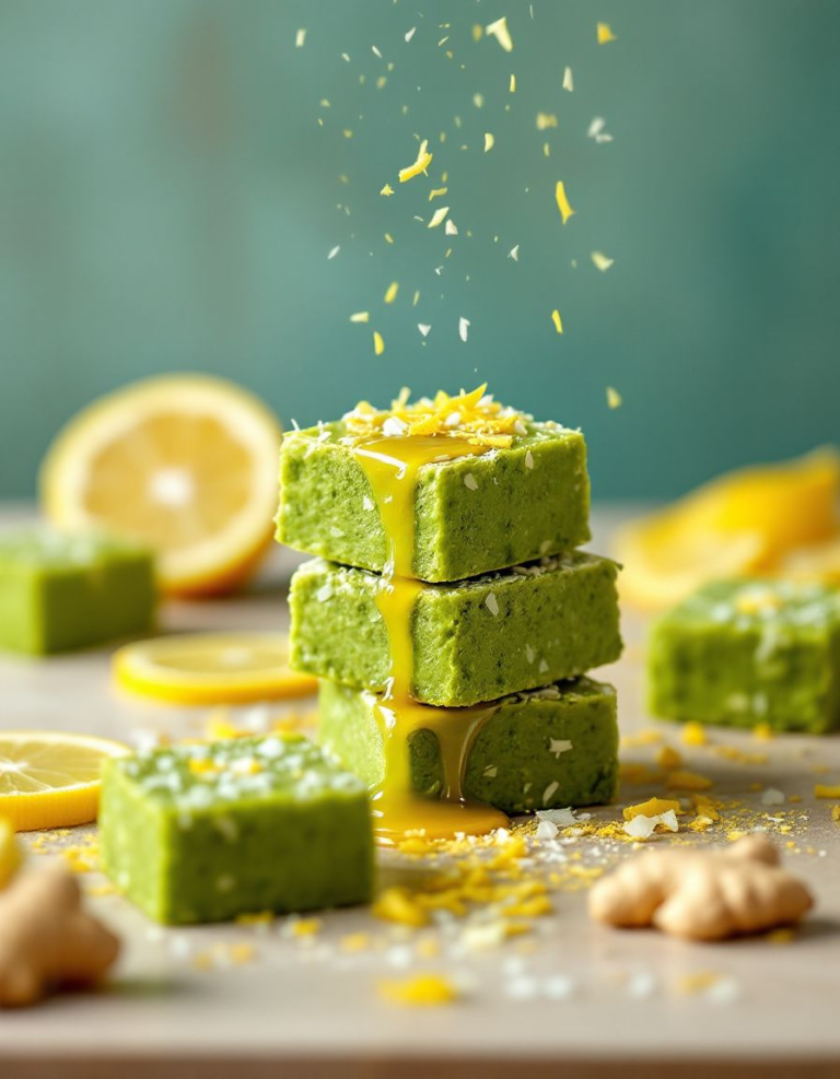 Best Green Tea Lemon Ginger Chews – No-Bake & Easy