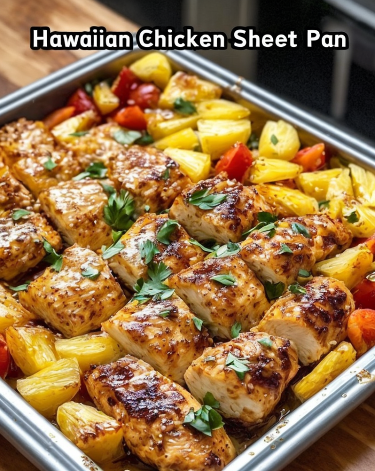 Easy Hawaiian Chicken Sheet Pan – Ready in 30 Minutes