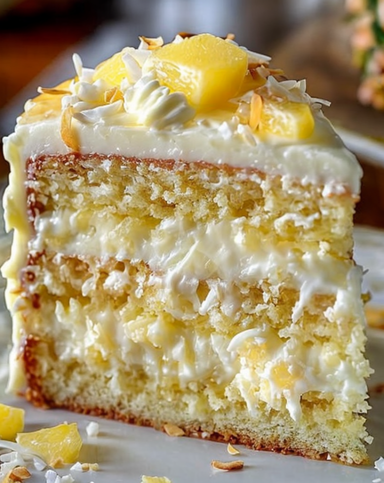 Ultimate Hawaiian Pineapple Coconut Dream Cake: Easy and Family Favorite
