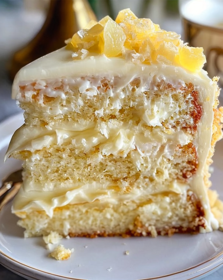 Heavenly White Chocolate Pineapple Cake – Easy Family Favorite