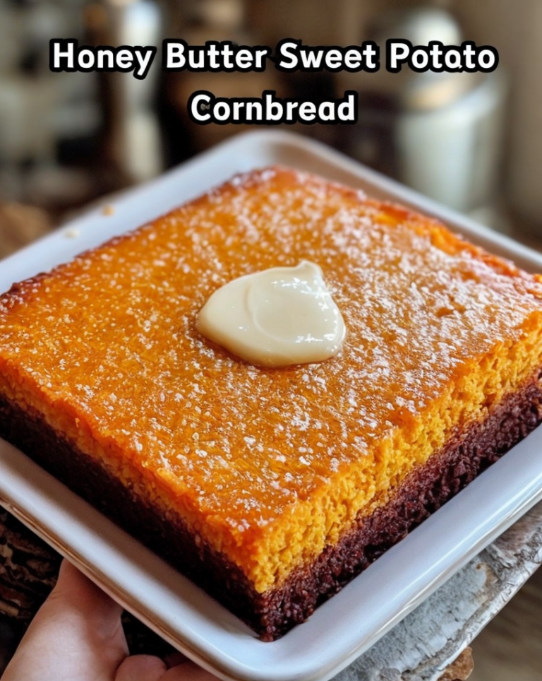 Easy Honey Butter Sweet Potato Cornbread Ready in 30 Minutes