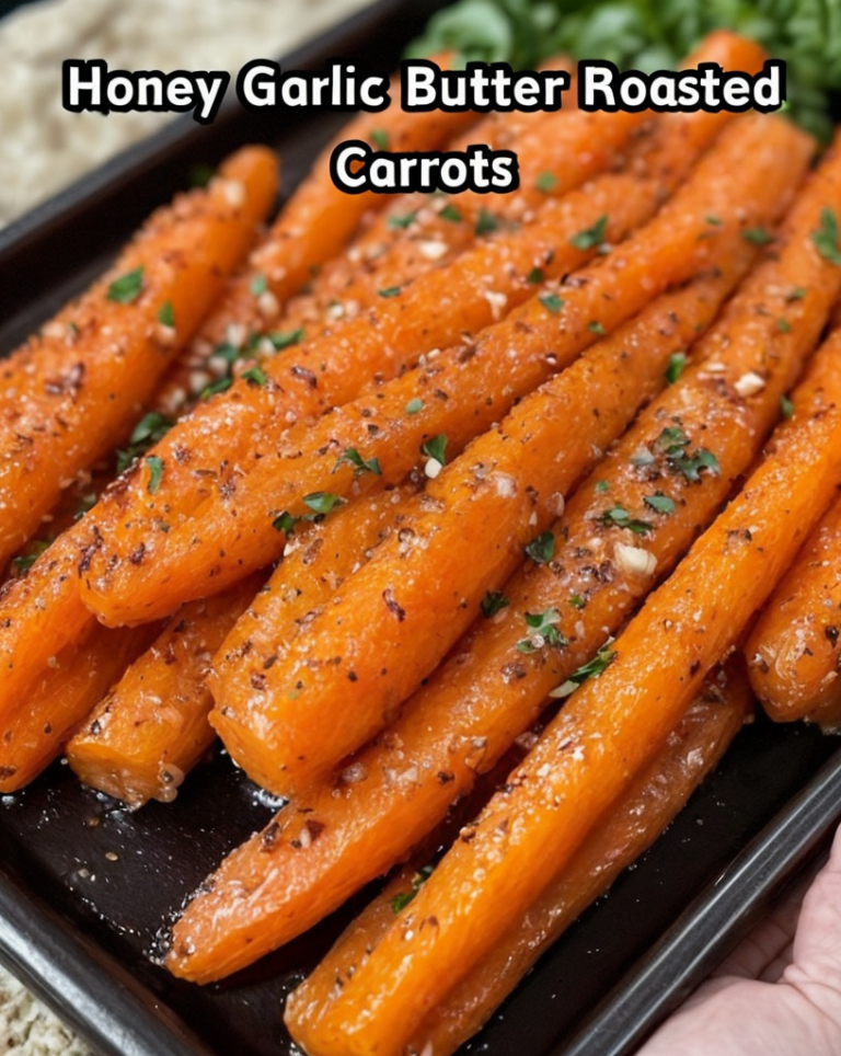 Easy Honey Garlic Butter Roasted Carrots Ready in 30 Minutes