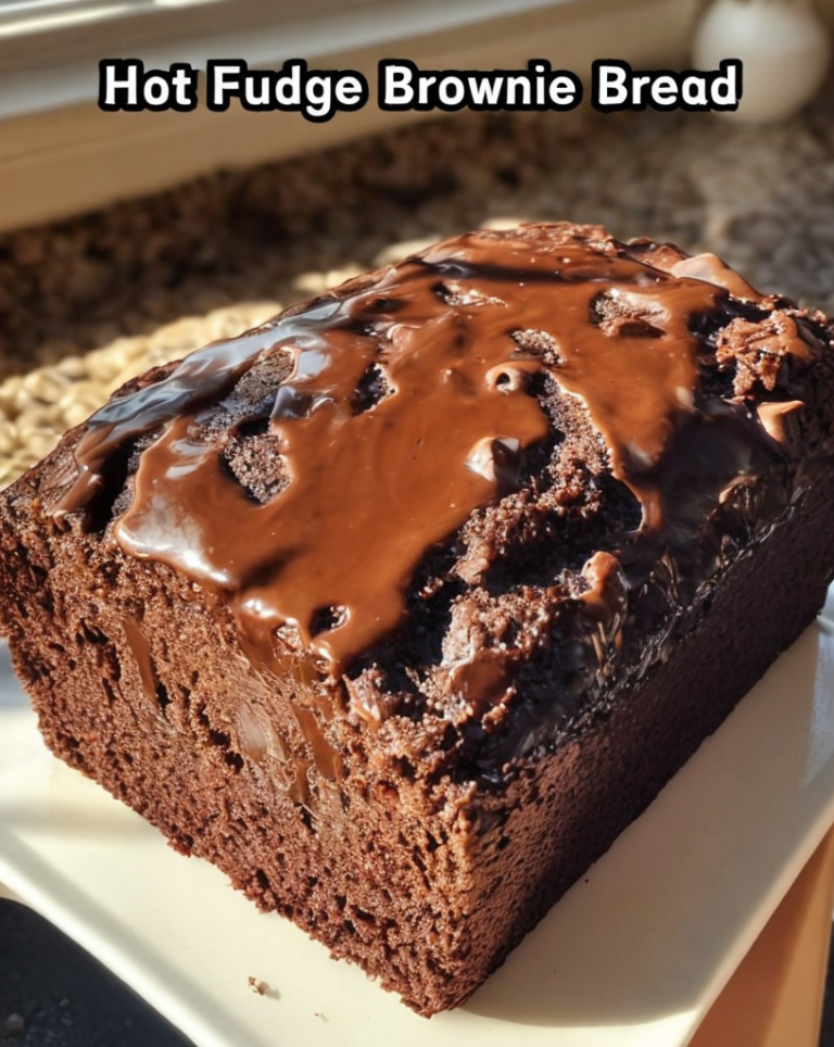 Ultimate Hot Fudge Brownie Bread Ready in 30 Minutes